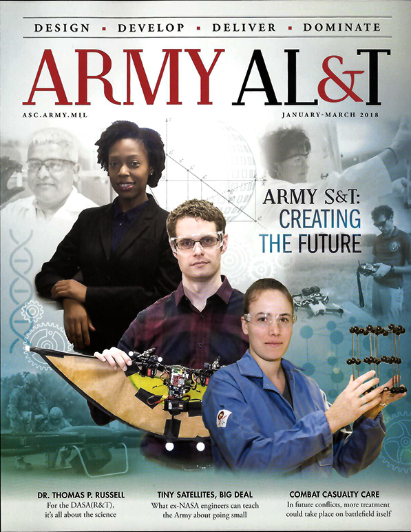 Army AL&T magazine cover